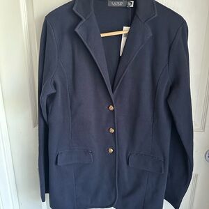 Lauren Ralph Lauren Navy Blazer with Gold Buttons